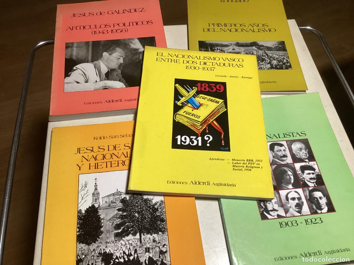 Second hand books: PRIMEROS A&Ntilde;OS DEL NACIONALISMO ENTRE DOS DICTADURAS GALINDEZ ARTICULOS POLITICOS PRIMEROS A&Ntilde;OS 5tom