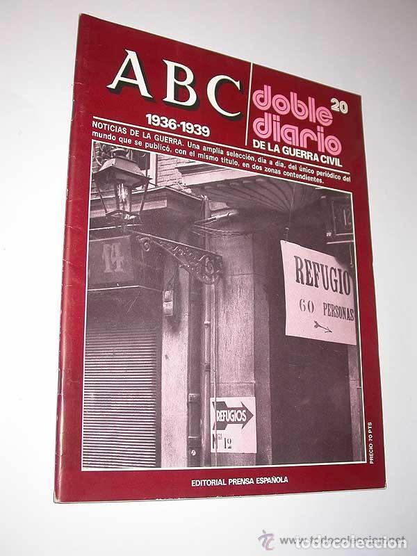Second hand books: ABC 1936-1939. DOBLE DIARIO DE LA GUERRA CIVIL. Fasc&iacute;culo 20. 27 de enero al 6 de febrero de 1937