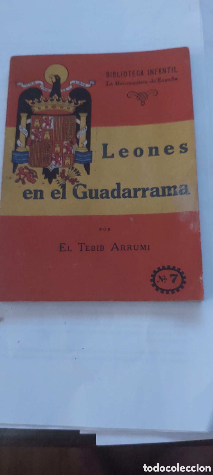 Second hand books: LEONES EN EL GUADARRAMA. TEBIB ARRUMI
