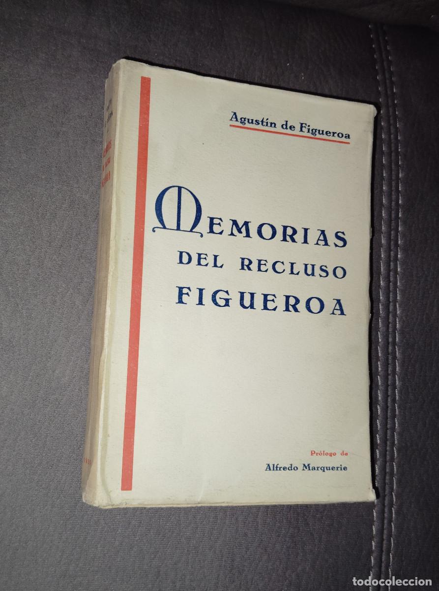 Gebrauchte B&uuml;cher: MEMORIAS DEL RECLUSO FIGUEROA, Agust&iacute;n de Figueroa, Env&iacute;o gratis