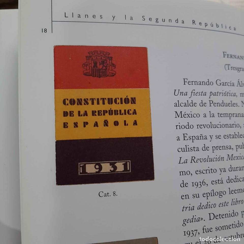 Libros de segunda mano: Llanes y la Segunda Rep&uacute;blica. 2003 - Foto 5