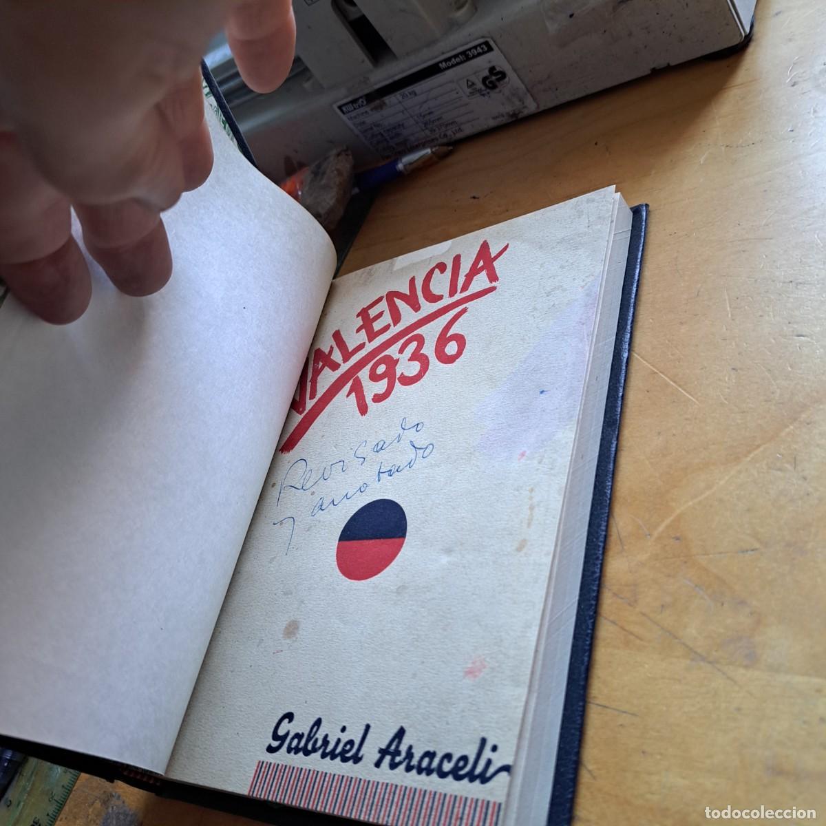 Libros de segunda mano: VALENCIA 1936, GABRIEL ARACELI, Env&iacute;o gratis - Foto 1