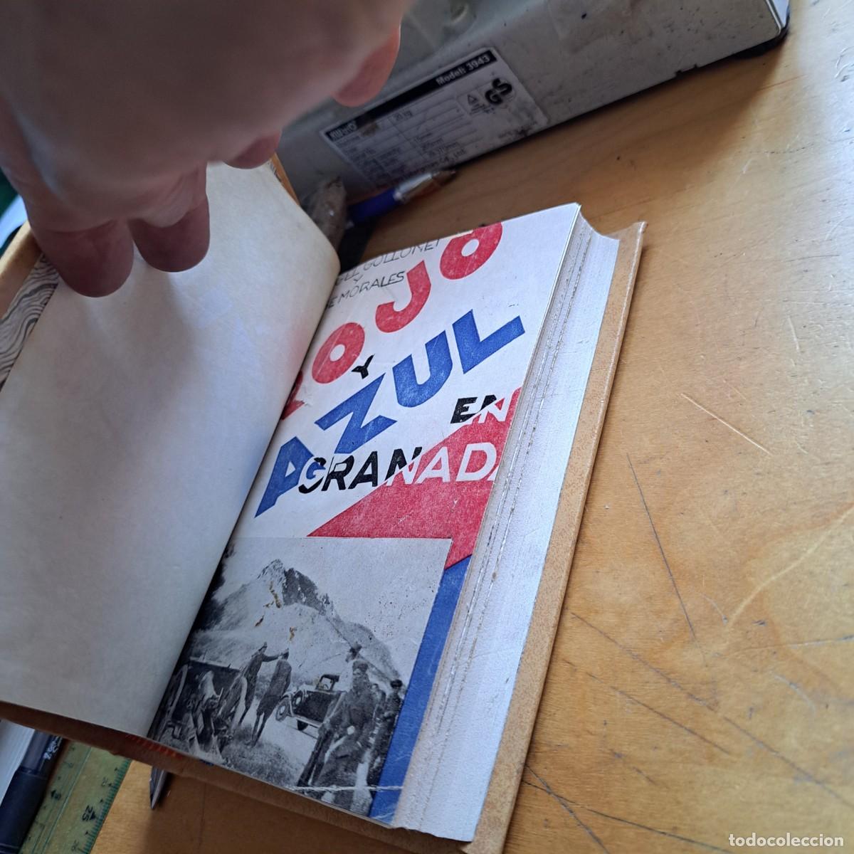 Second hand books: ROJO Y AZUL EN GRANADA, &Aacute;NGEL GOLLONET y JOS&Eacute; MORALES, Env&iacute;o gratis
