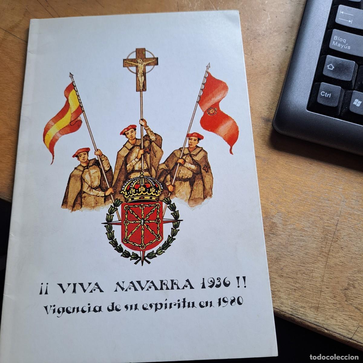 Gebrauchte B&uuml;cher: &iexcl;&iexcl; VIVA NAVARRA 1936!! Vigencia de su esp&iacute;ritu en 1980, CARLO ETAYO ELIZONDO, Env&iacute;o gratis