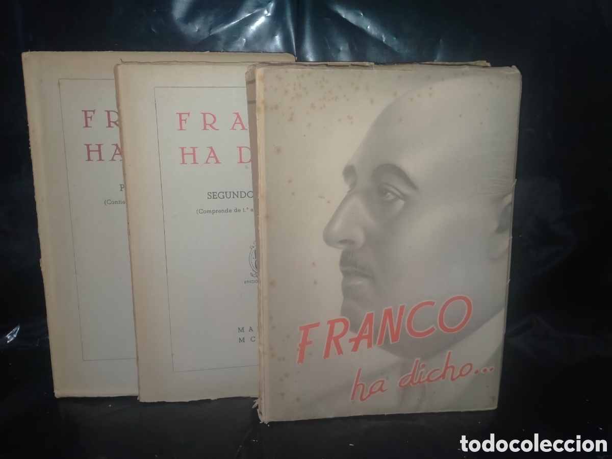 Gebrauchte B&uuml;cher: FRANCO HA DICHO.3 TOMOS.(1947-1951). Ediciones VOZ