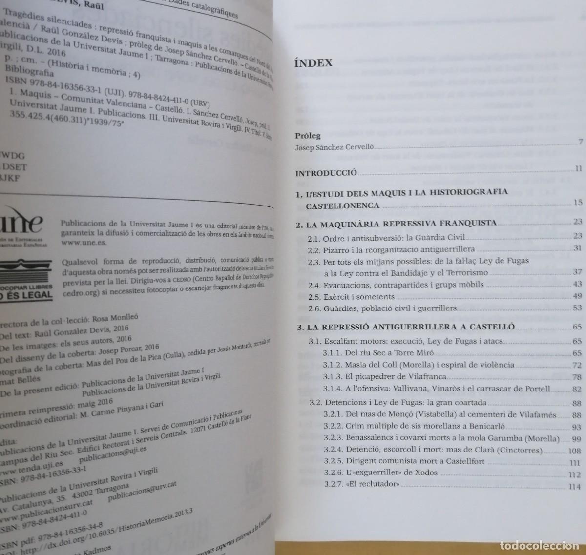 Libros de segunda mano: TRAG&Egrave;DIES SILENCIADES, RA&Uacute;L GONZ&Aacute;LEZ DEV&Iacute;S - Foto 3