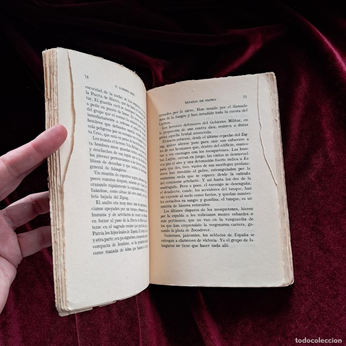 Libros de segunda mano: R&Aacute;FAGAS DE GLORIA. P. Alberto Risco. 1938 - Foto 3
