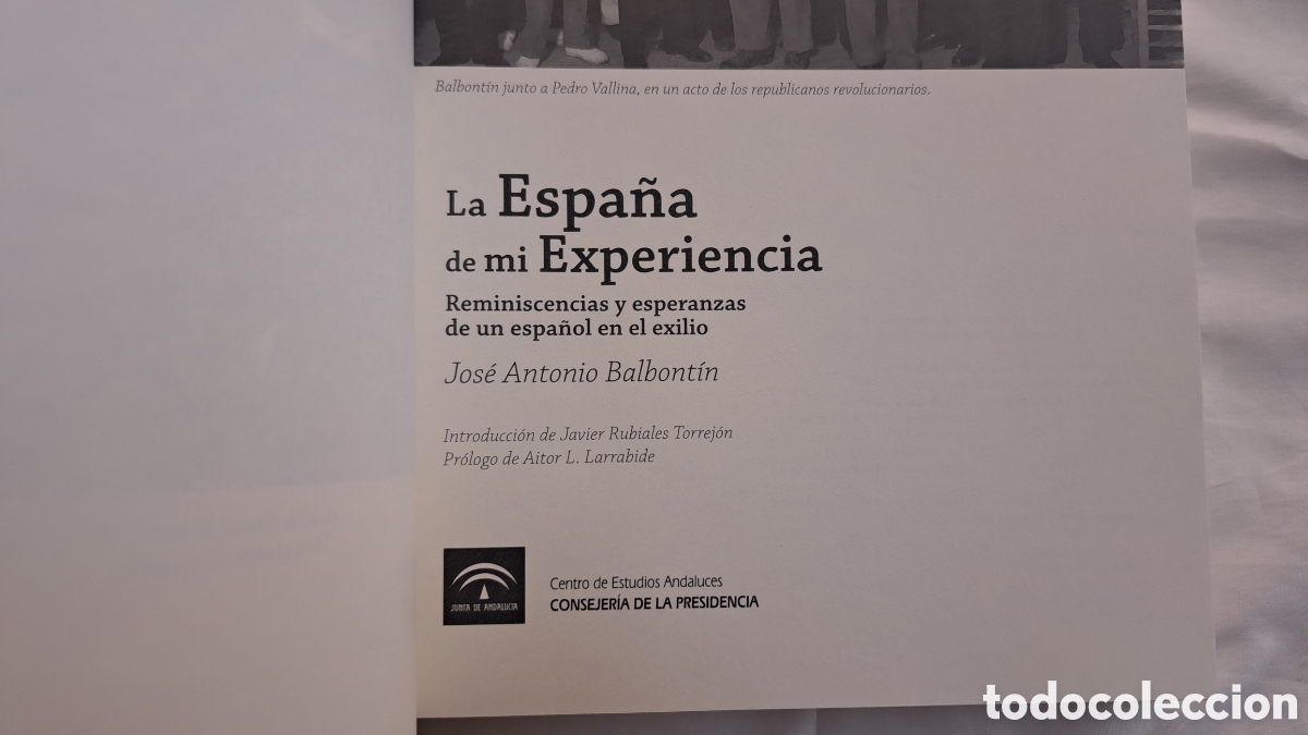 Libros de segunda mano: LA ESPA&Ntilde;A DE MI EXPERIENCIA - Foto 2