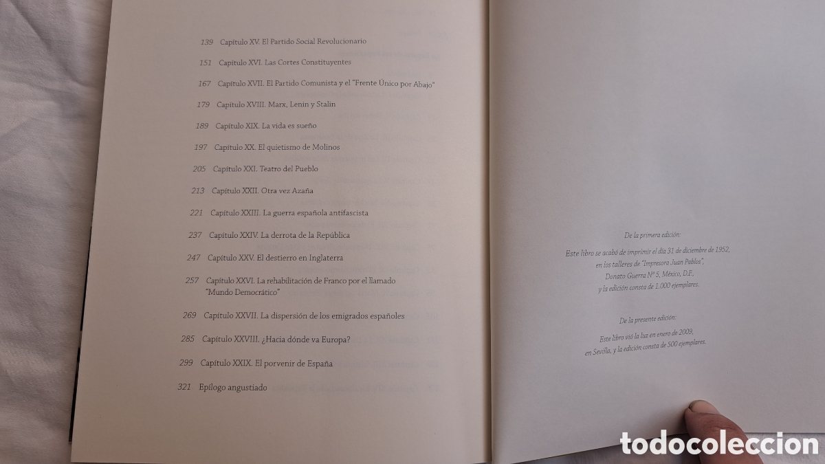 Libros de segunda mano: LA ESPA&Ntilde;A DE MI EXPERIENCIA - Foto 7