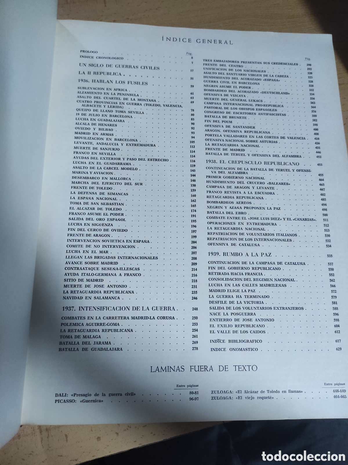 Libros de segunda mano: Espa&ntilde;a en Llamas. 1936. 1&deg;Ed - Foto 4