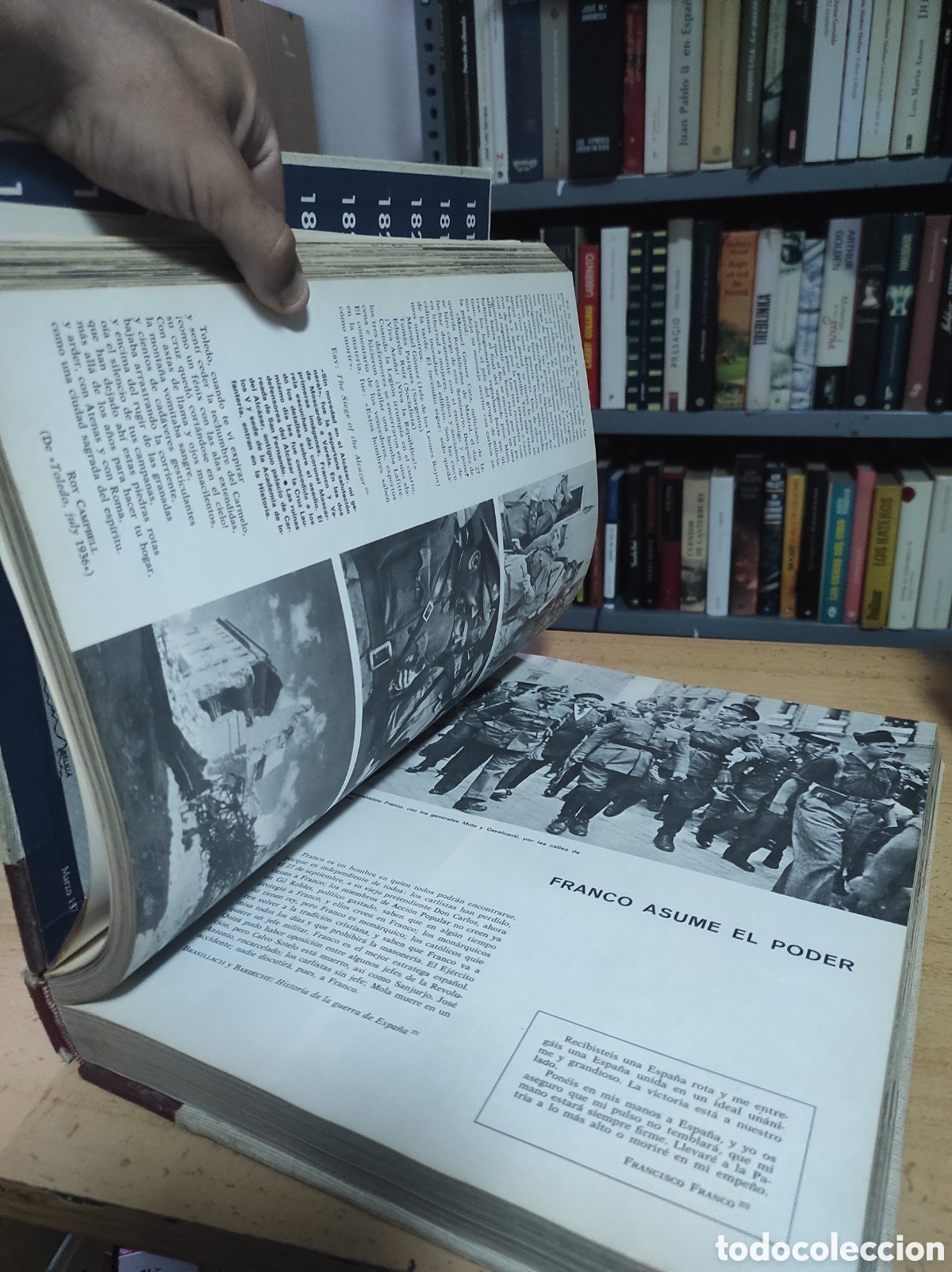Libros de segunda mano: Espa&ntilde;a en Llamas. 1936. 1&deg;Ed - Foto 5