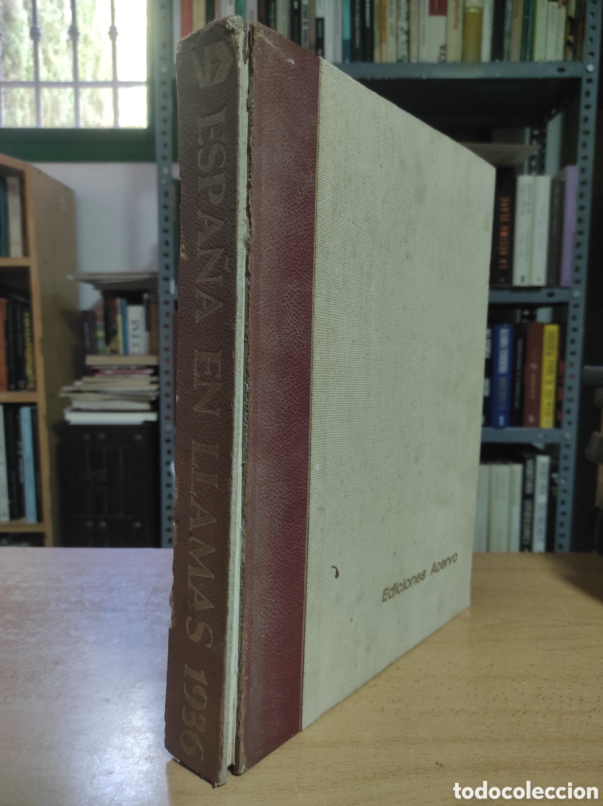 Libros de segunda mano: Espa&ntilde;a en Llamas. 1936. 1&deg;Ed - Foto 1
