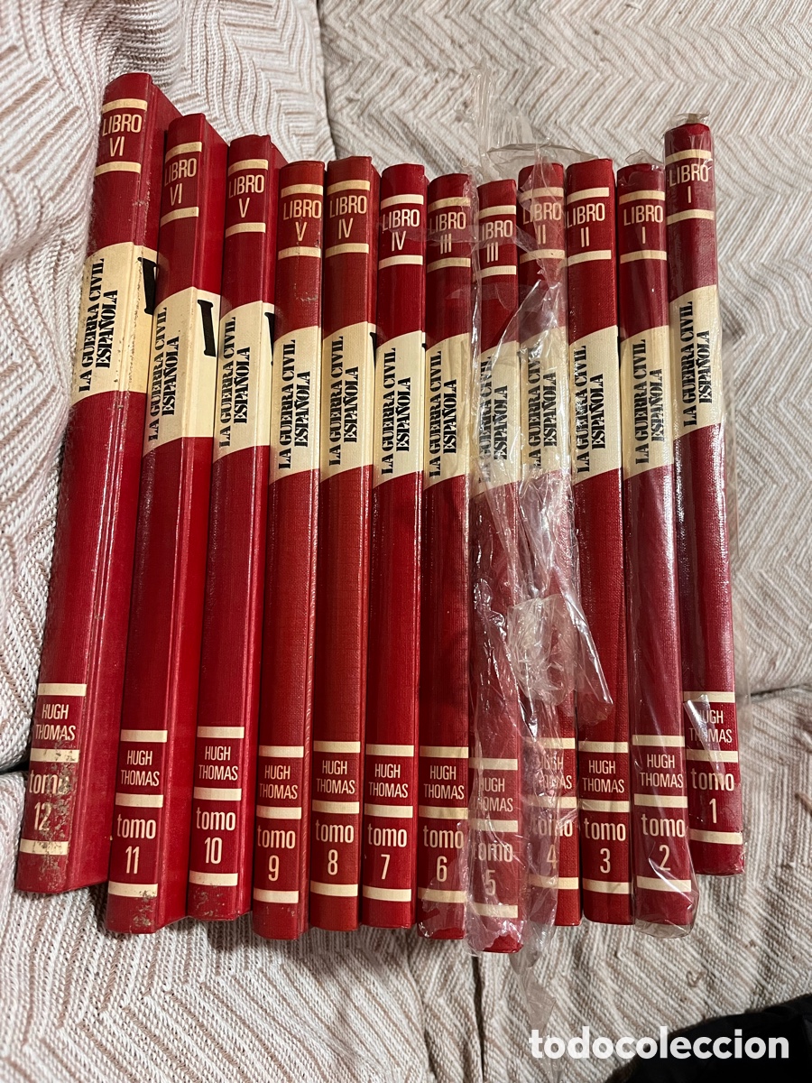 Second hand books: La Guerra Civil Espa&ntilde;ola. Completa 12 Tomos. Hugh Thomas, Luis Romero. Ed. Urbi&oacute;n. Madrid, 1983.