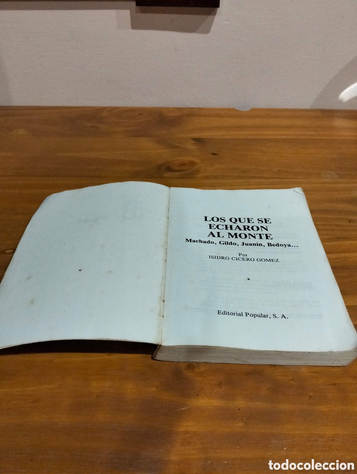 Libros de segunda mano: Los que se echaron al monte. - Foto 3