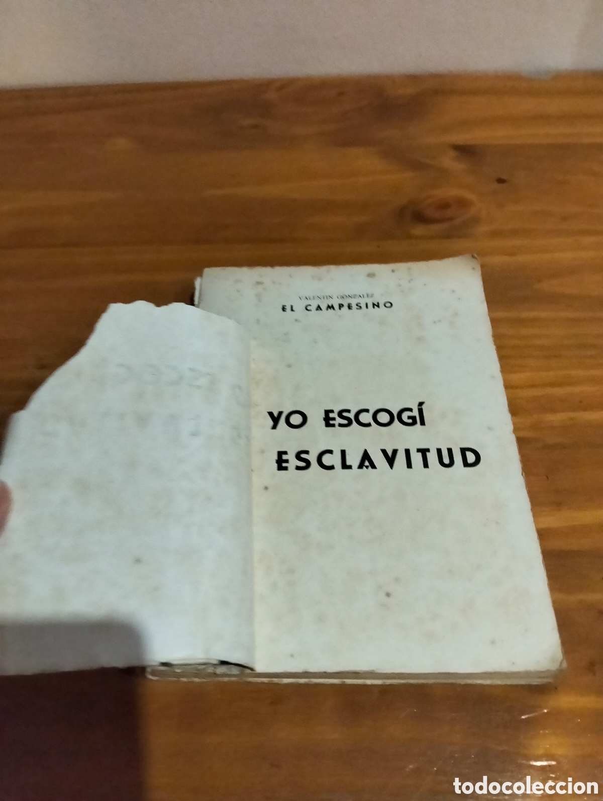Libros de segunda mano: Escog&iacute; en la esclavitud. - Foto 2