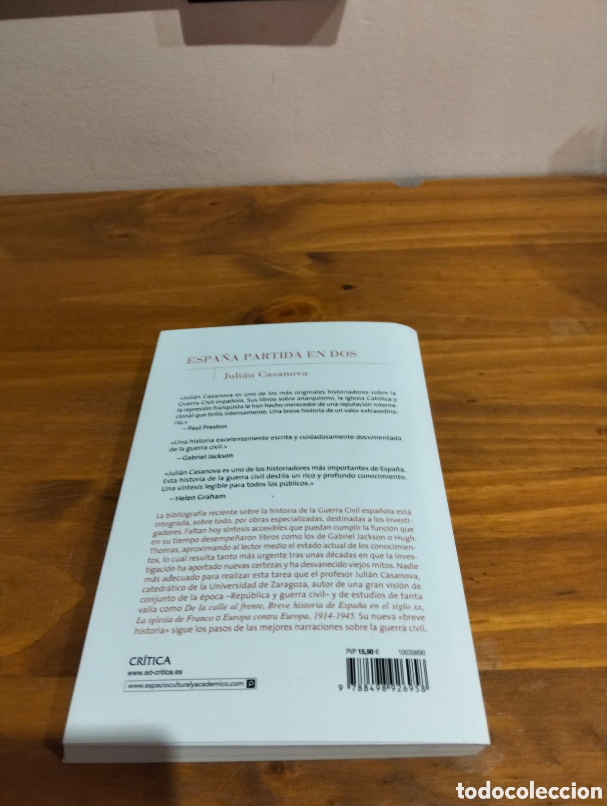 Libros de segunda mano: Espa&ntilde;a partida en dos. - Foto 8