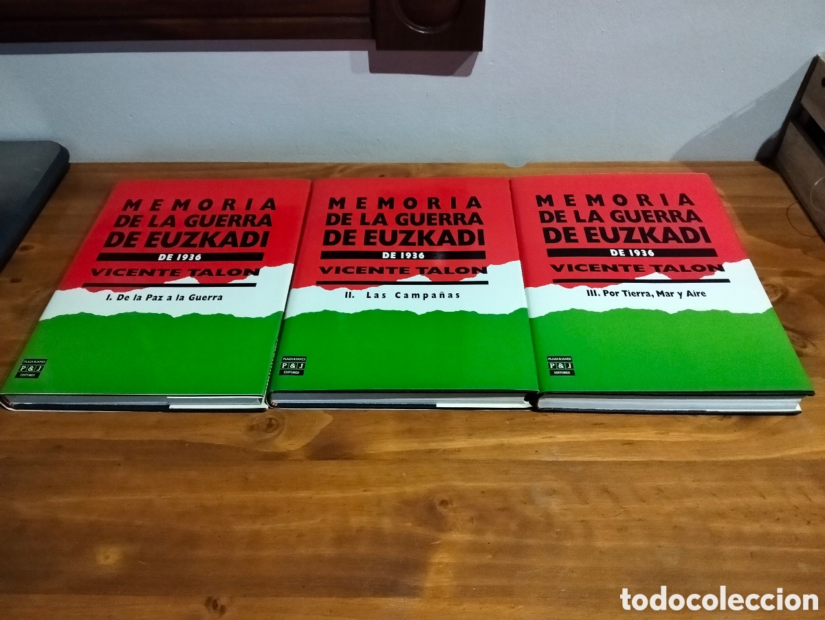 Libros de segunda mano: Memoria de la Guerra de Euskadi de 1936 - Foto 1