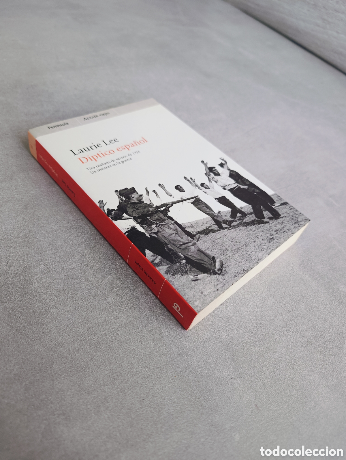 Libros de segunda mano: D&iacute;ptico espa&ntilde;ol. Laurie Lee - Foto 2