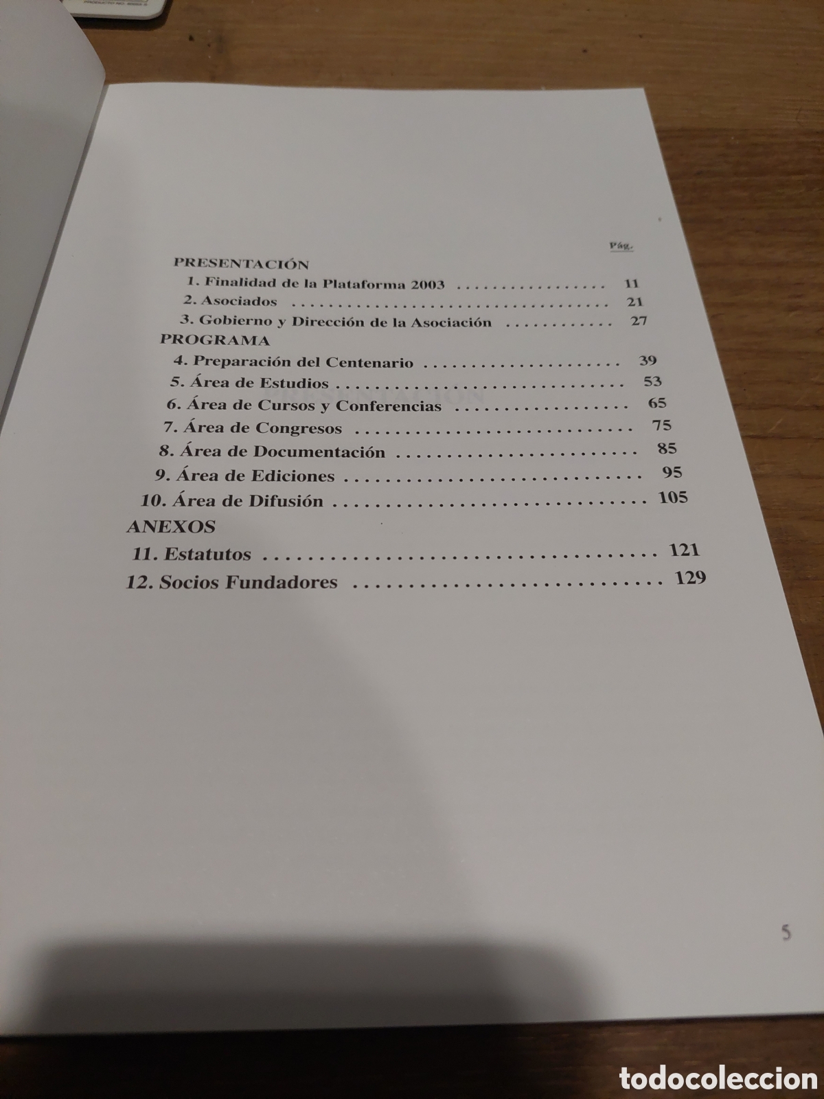 Libros de segunda mano: PROGRAMA CENTRAL NACIMIENTO JISE PRIMO RIVERA 2003 - Foto 3