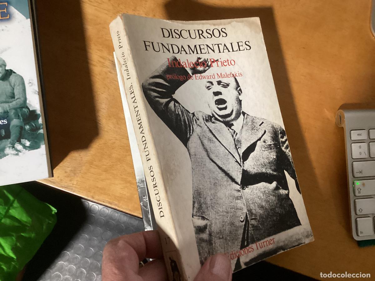 Gebrauchte B&uuml;cher: DISCURSOS FUNDAMENTALES DE INDALECIO PRIETO. EDICIONES TURNER 1975 (1&ordf; EDICI&Oacute;N).