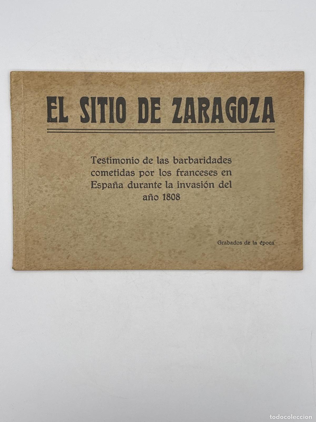 Libros de segunda mano: El Sitio de Zaragoza - - Foto 1