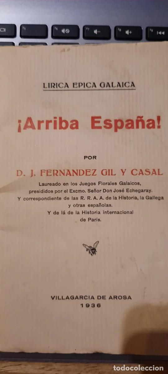 Second hand books: Libro: &iexcl;Arriba Espa&ntilde;a! Una rareza de 1936.