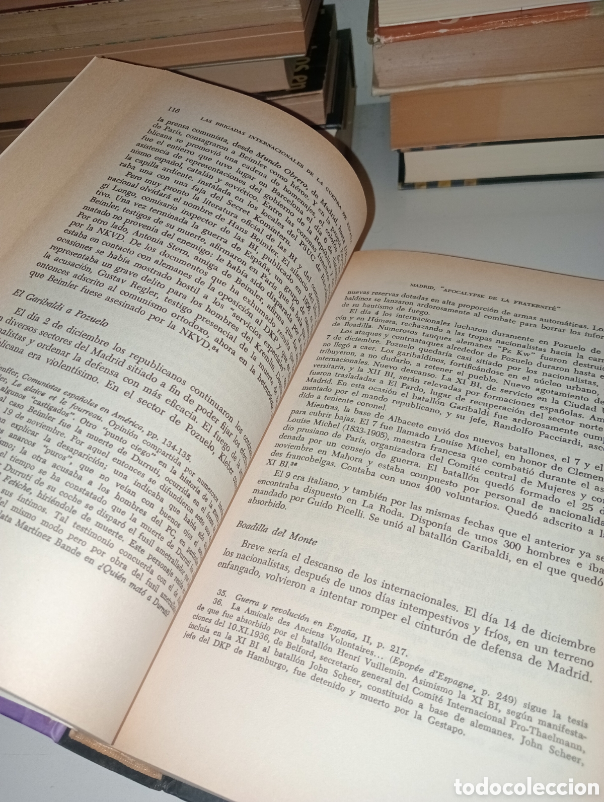 Libros de segunda mano: Las brigadas Internacionales. Andreu Castells - Foto 6