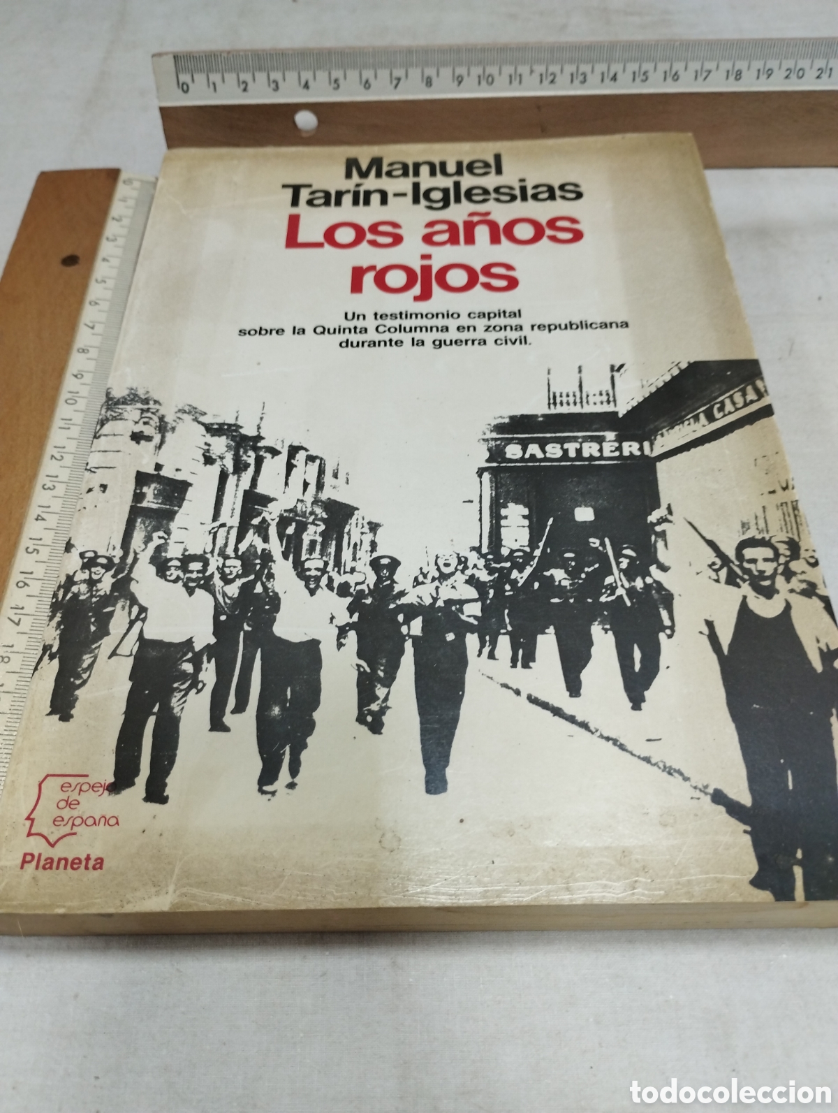 Libri di seconda mano: Los a&ntilde;os rojos. Manuel Tarin-Iglesias, 1985