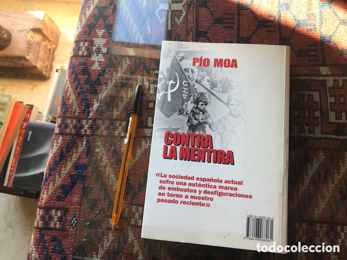 Libros de segunda mano: Contra la mentira. P&iacute;o Moa. Libros libres - Foto 3