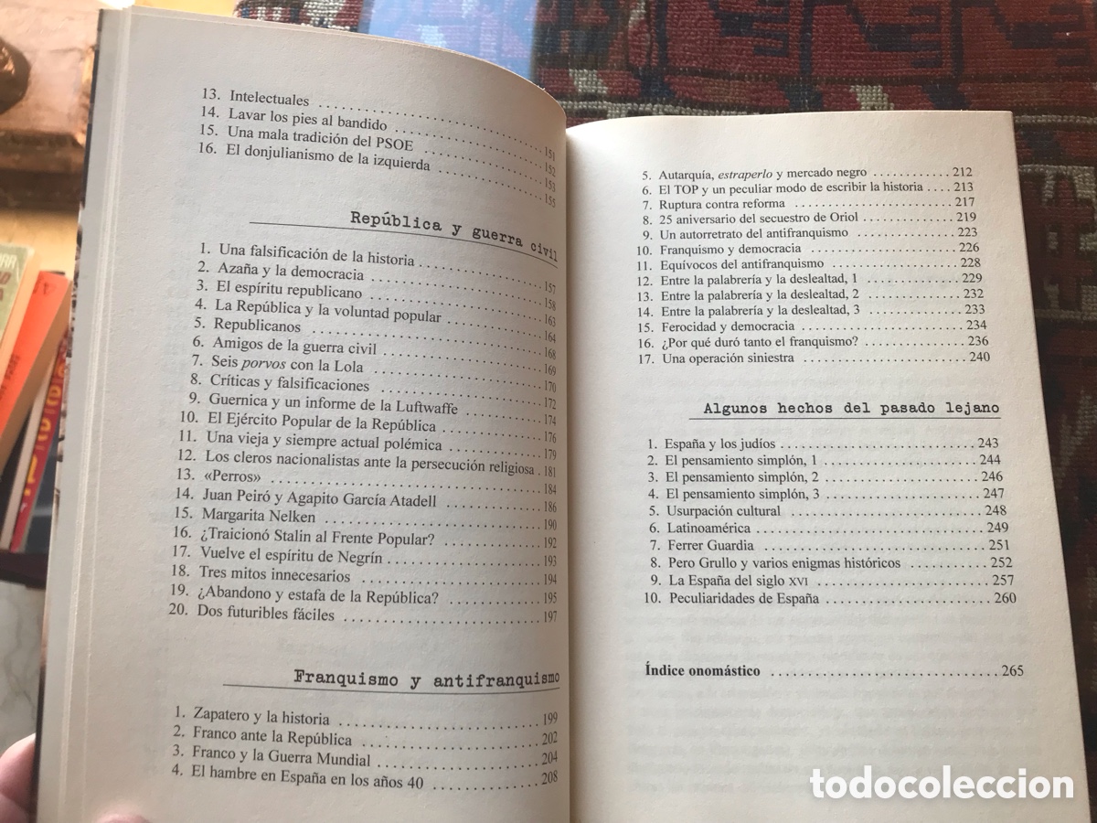 Libros de segunda mano: Contra la mentira. P&iacute;o Moa. Libros libres - Foto 7