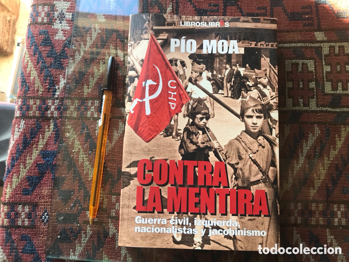 Libros de segunda mano: Contra la mentira. P&iacute;o Moa. Libros libres - Foto 1