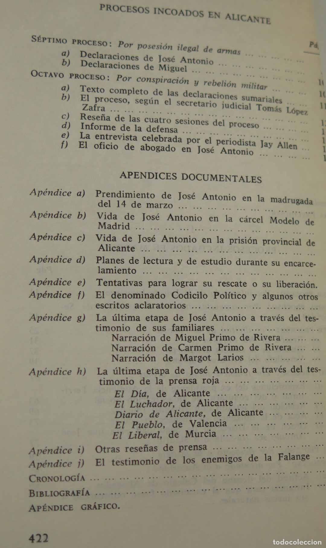 Libros de segunda mano: LOS PROCESOS DE JOSE ANTONIO 1969 - Foto 3