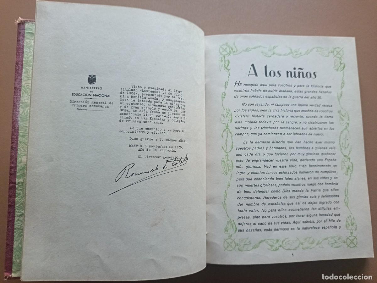 Libros de segunda mano: LAUREADOS - 1939 - PARTE- 1-2 - Foto 3