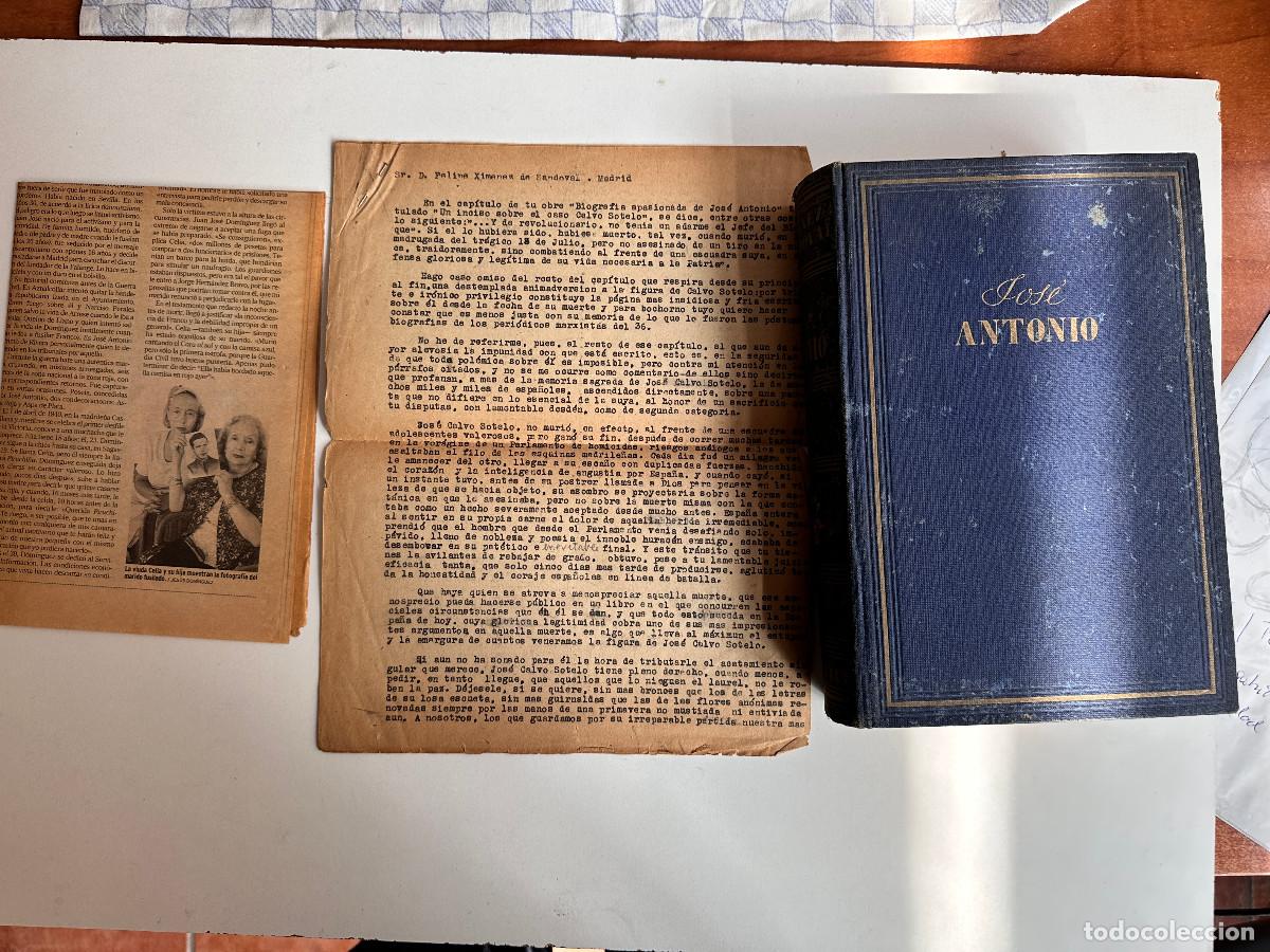 Libros de segunda mano: LIBRO DE JOSE ANTONIO PRIMO DE RIVERA, CON DOCUMENTOS - Foto 11