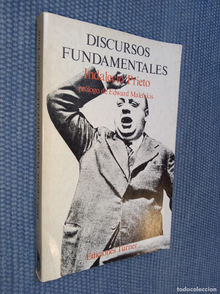 Libros de segunda mano: Prieto, Indalecio: Discursos fundamentales - Foto 1
