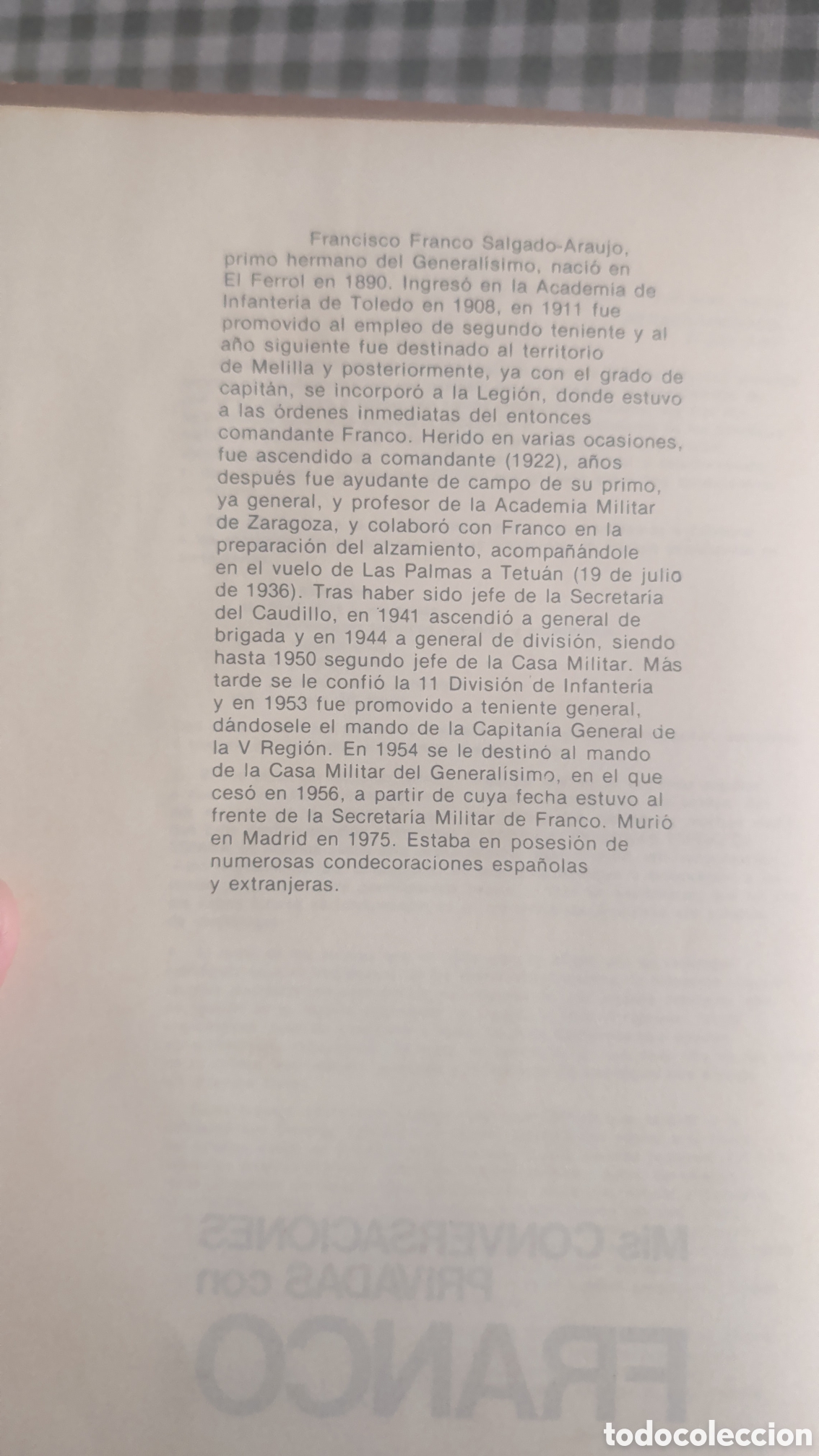 Libros de segunda mano: Mis conversaciones privadas con FRANCO - Foto 4