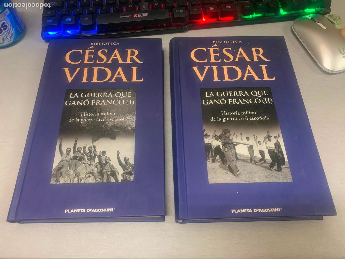 Libros de segunda mano: LA GUERRA QUE GAN&Oacute; FRANCO / C&Eacute;SAR VIDAL / PLANETA DEAGOSTINI 2007