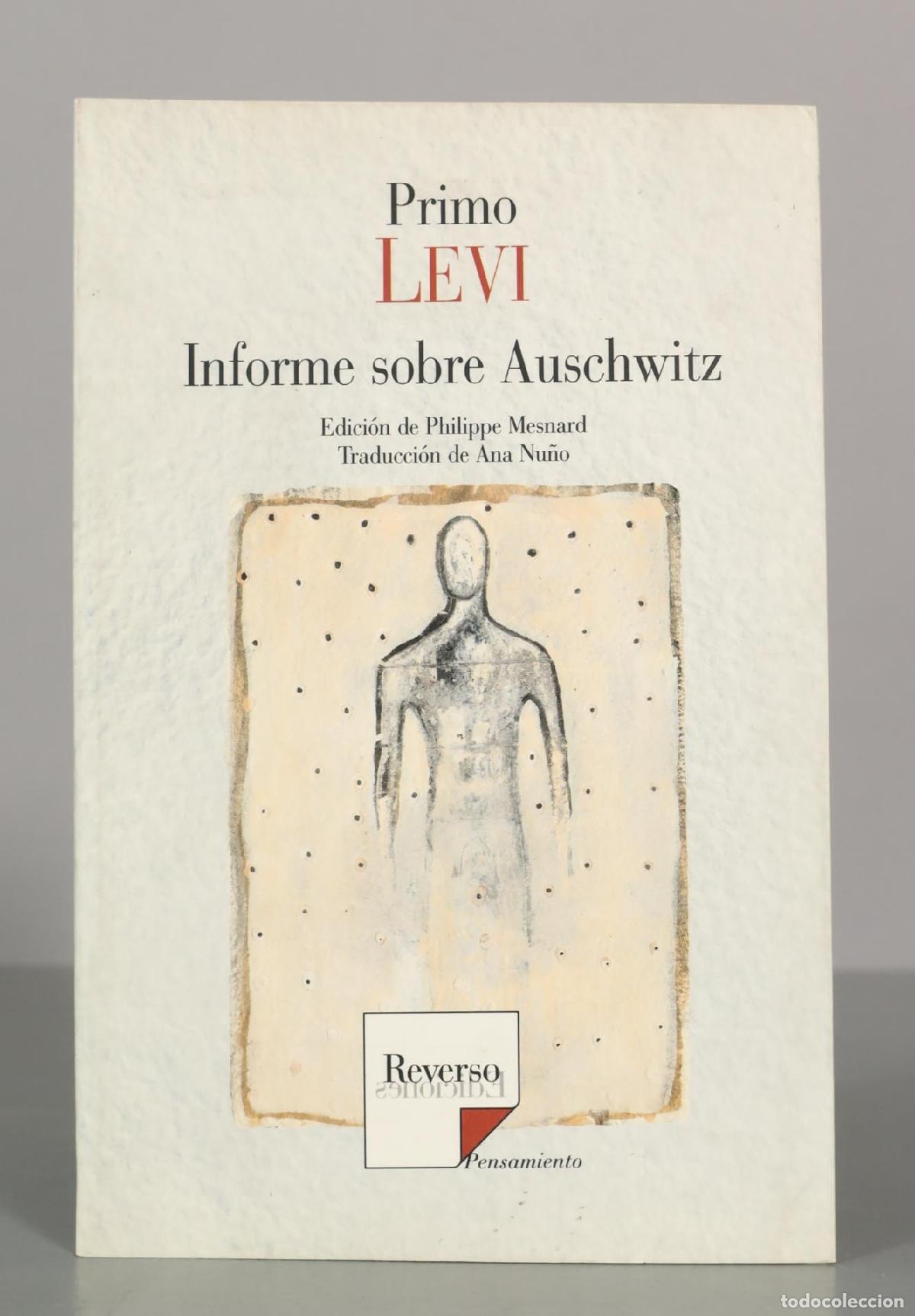 Libros de segunda mano: Primo. LEVI. Informe sobre Auschwitz - Foto 1