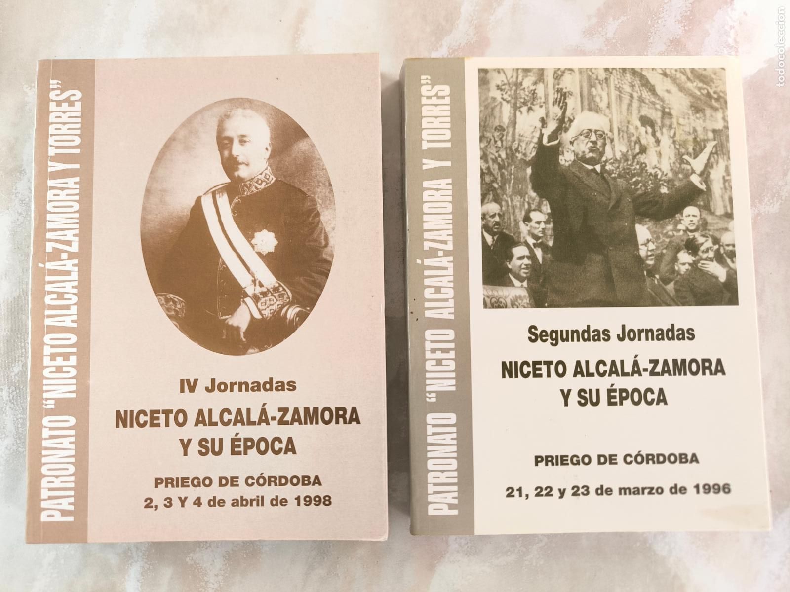 Second hand books: Jornadas niceto Alcal&aacute; Zamora, su &eacute;poca ,PRIEGO DE CORDOBA - Portes 6,99
