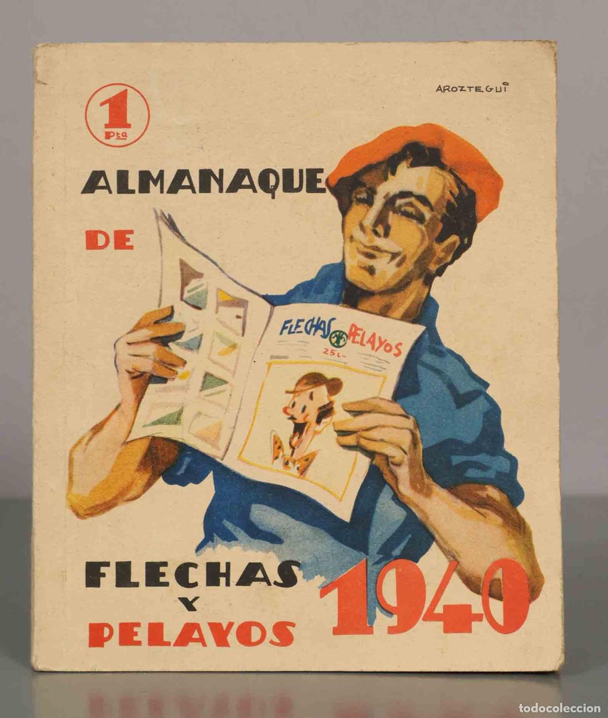 Libros de segunda mano: ALMANAQUE DE FLECHAS Y PELAYOS 1940. - Foto 1