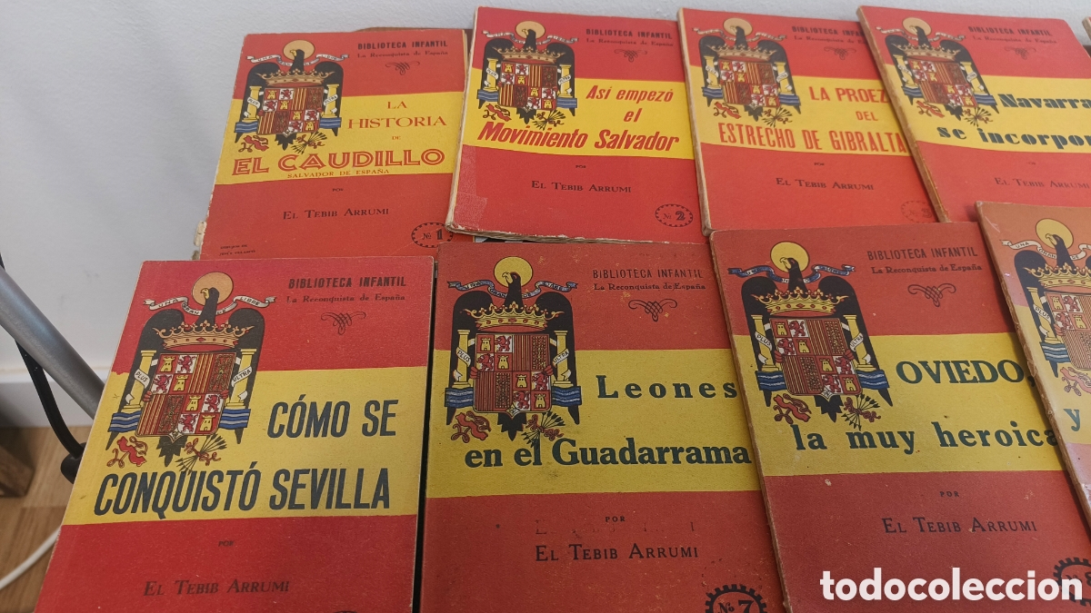Gebrauchte B&uuml;cher: biblioteca infantil. La reconquista de Espa&ntilde;a. El Tebib Arrumi. 1940 - 1942. Del 1 al 33.