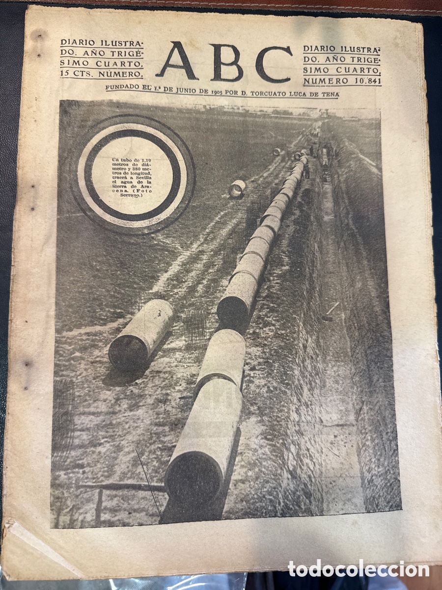 Livres d'occasion: ABC: Diario ilustrado. N&ordm; 10841. Sevilla, 27 de febrero de 1938