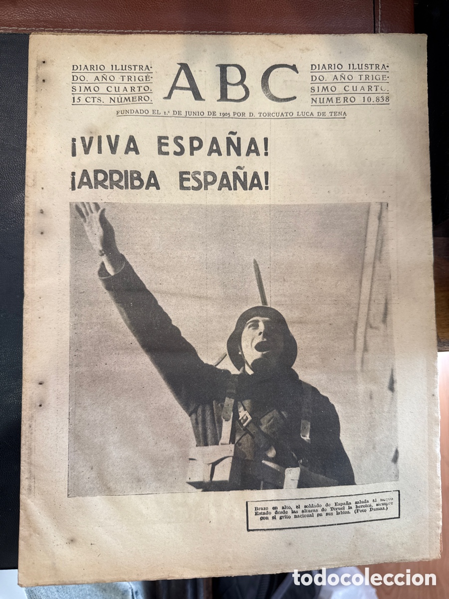 Libri di seconda mano: ABC: Diario ilustrado. N&ordm; 10838. Sevilla, 24 de febrero de 1938