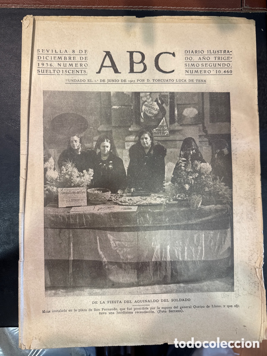Livres d'occasion: ABC: Diario ilustrado. N&ordm; 10460. Sevilla, 7 de enero de 1936