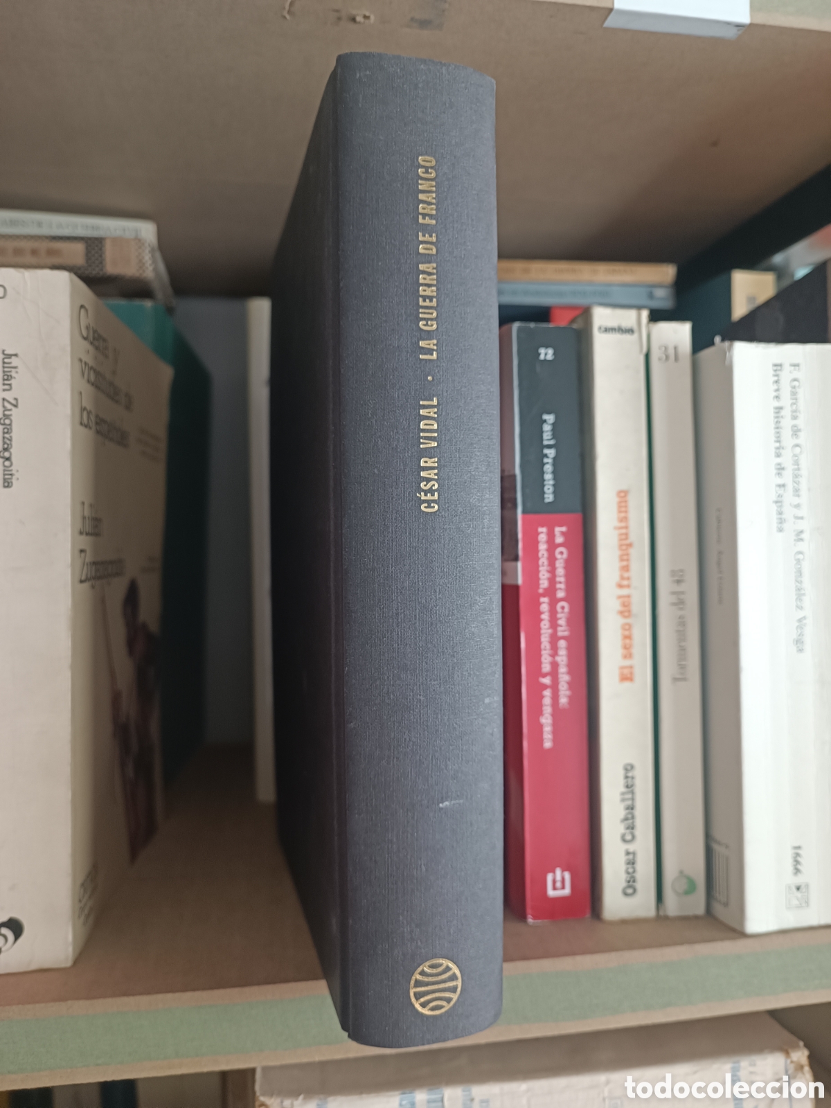 Libros de segunda mano: La guerra de Franco. C&eacute;sar Vidal. Planeta sin sobrecubierta