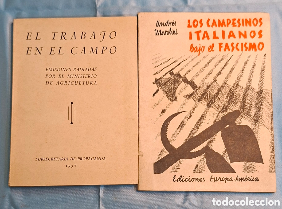 Libros de segunda mano: Conjunto de 2 libros: El Trabajo en el Campo y Lo