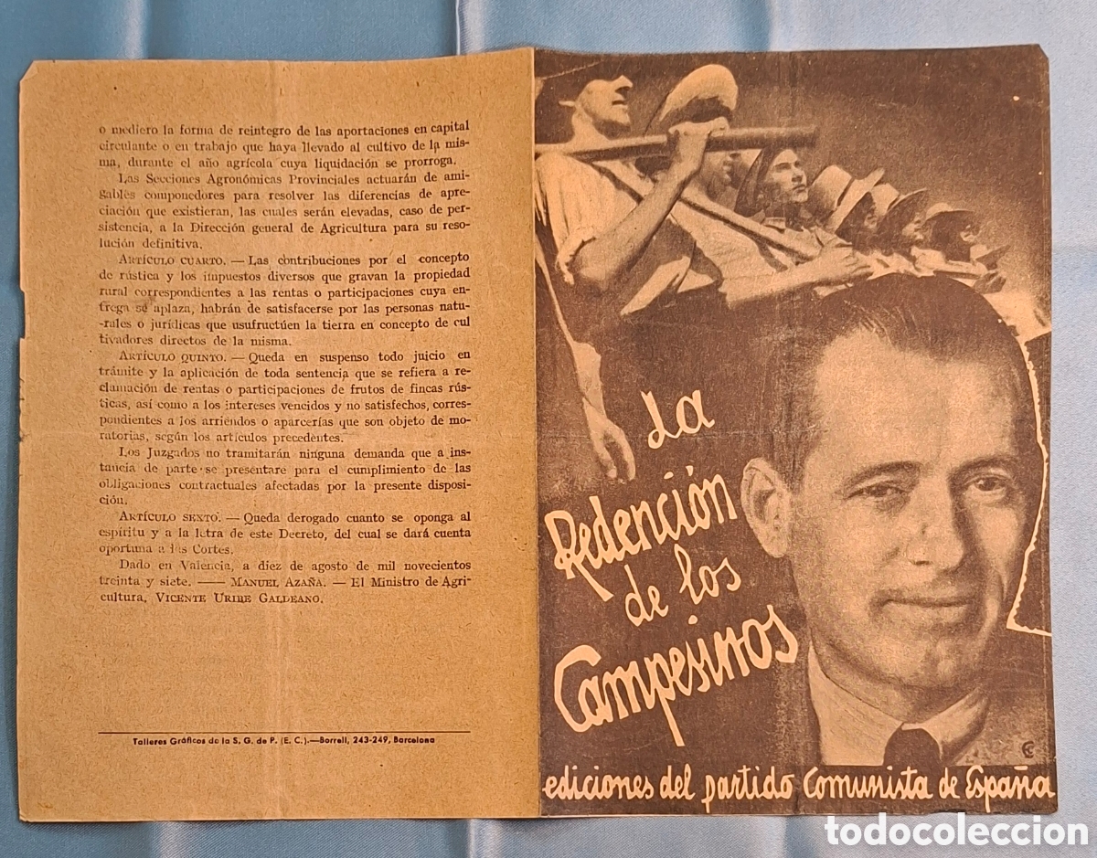 Libros de segunda mano: La Redenci&oacute;n de los Campesinos