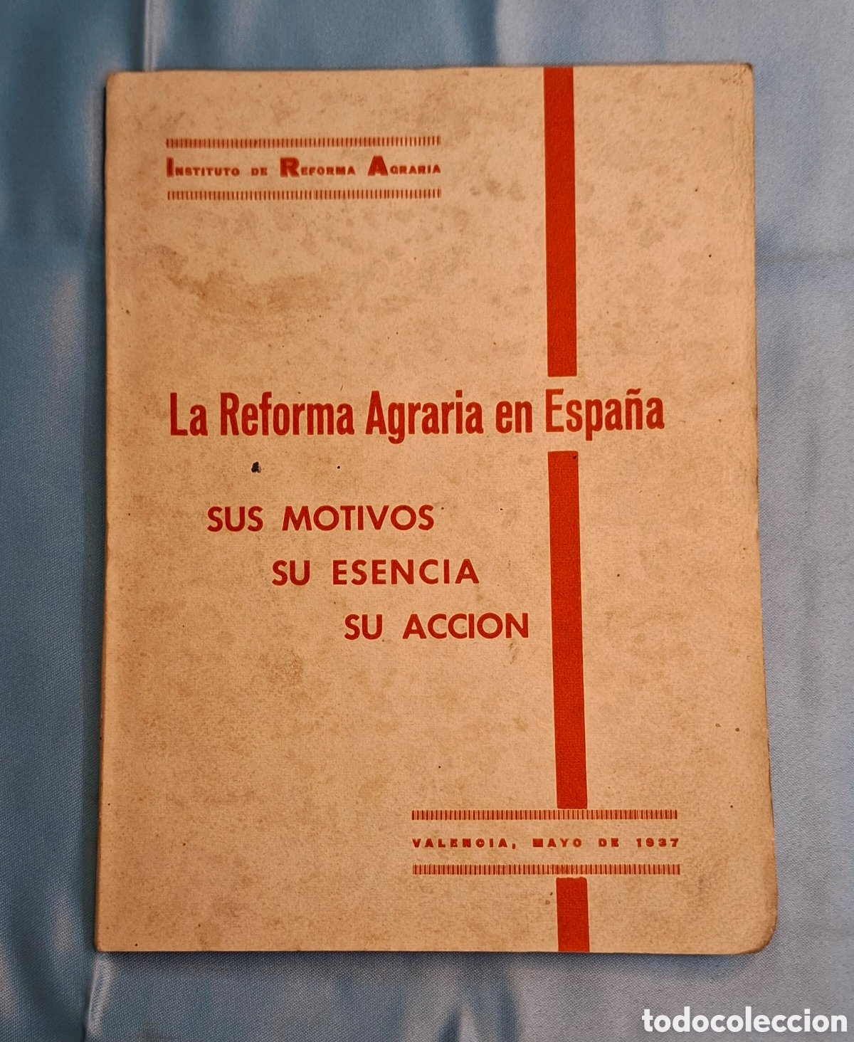 Libros de segunda mano: La Reforma Agraria en Espa&ntilde;a 1937