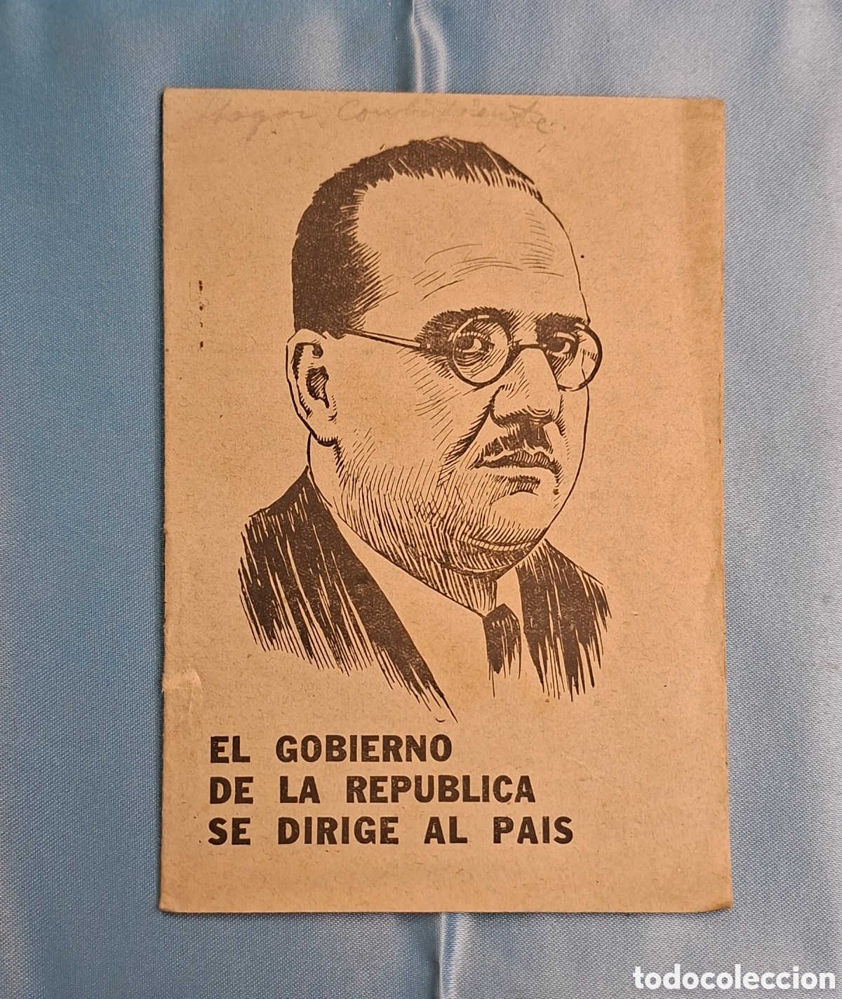 Libros de segunda mano: - El Gobierno de la Rep&uacute;blica se dirige al pa&iacute;s.