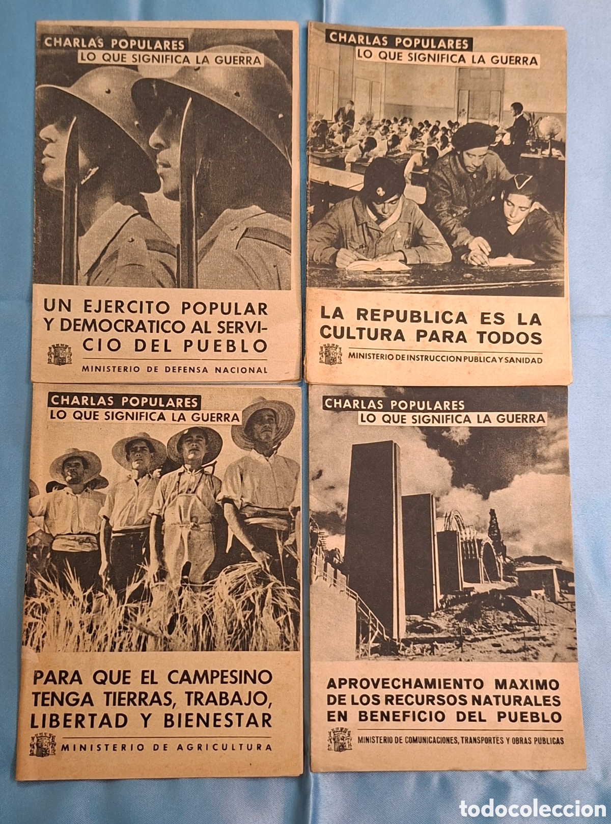 Libros de segunda mano: Colecci&oacute;n Charlas Populares Guerra